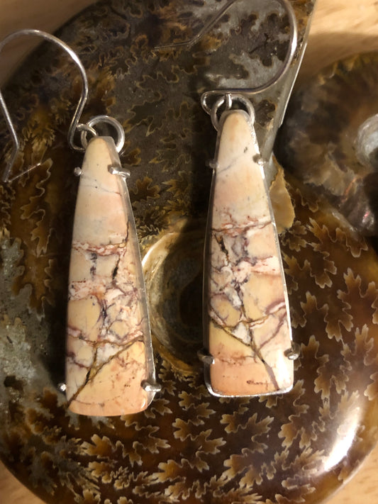 Sakura Jasper Earrings