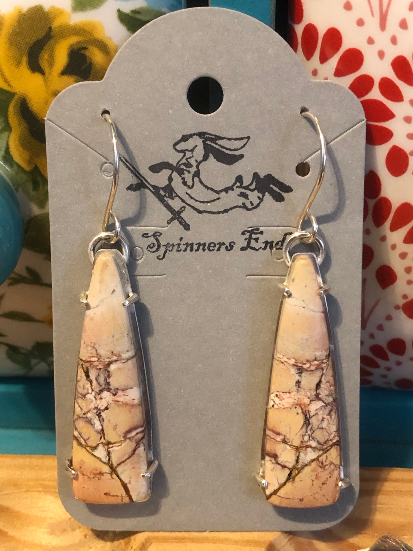 Sakura Jasper Earrings